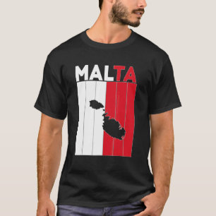 Grenzen des Landes Malta T-Shirt
