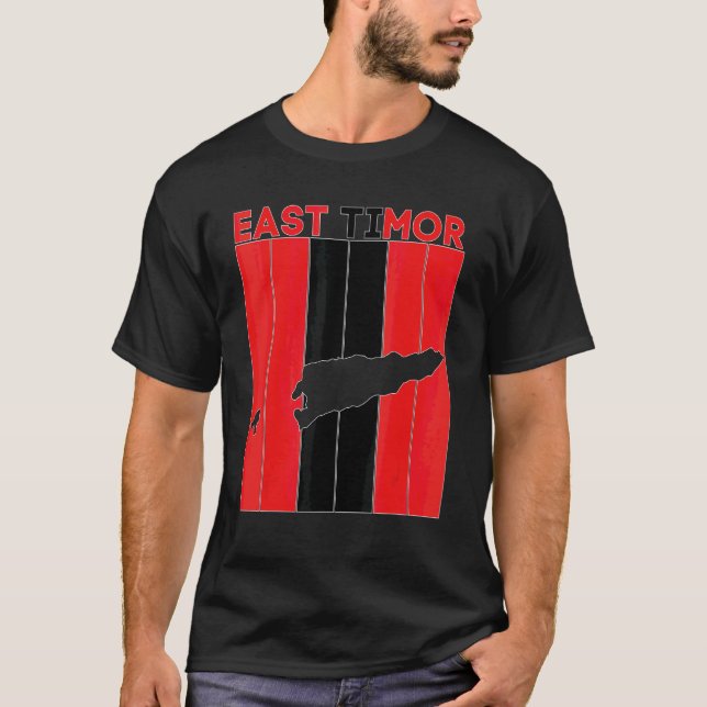 Grenzen des Landes Osttimor T-Shirt (Vorderseite)