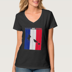 Grenzen des Landes Wallis und Futuna T-Shirt