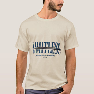 "Grenzenlos" Grafik-T-Shirt für Männer mit Schwert T-Shirt