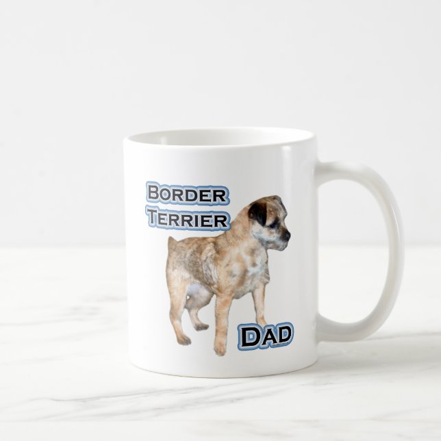 Grenzgebiet Terrier Vater 4 Tasse (Rechts)