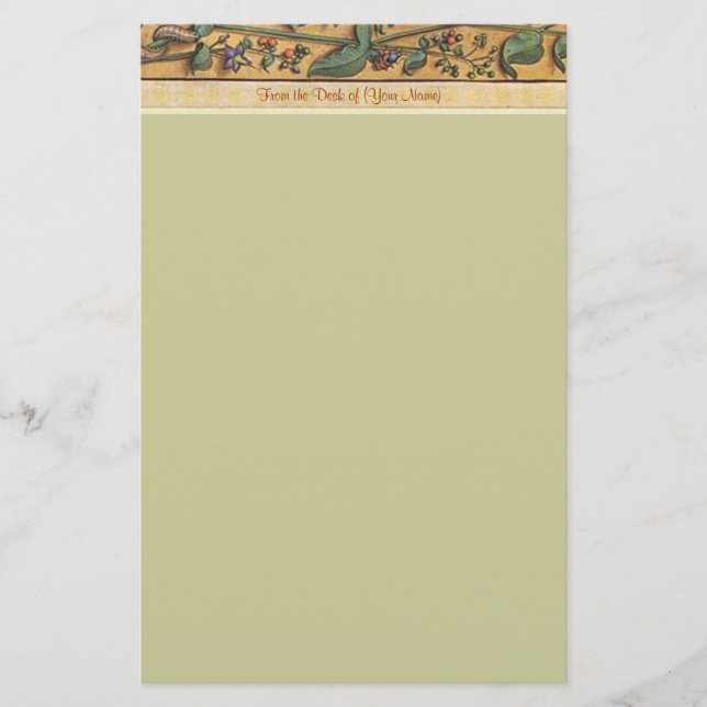 Grenzgeschichten aus dem 15. Jahrhundert Briefpapier (Vorderseite)