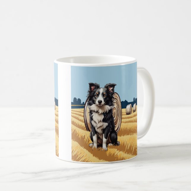 Grenzkollie in der Landwirtschaft Kaffeetasse (VorderseiteRechts)