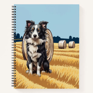 Grenzkollie in der Landwirtschaft Notizbuch