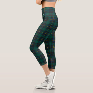 Grenzpatrol Tartan Capri Leggings