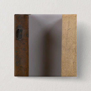 Grenzstudie von Michigan und Indiana Button