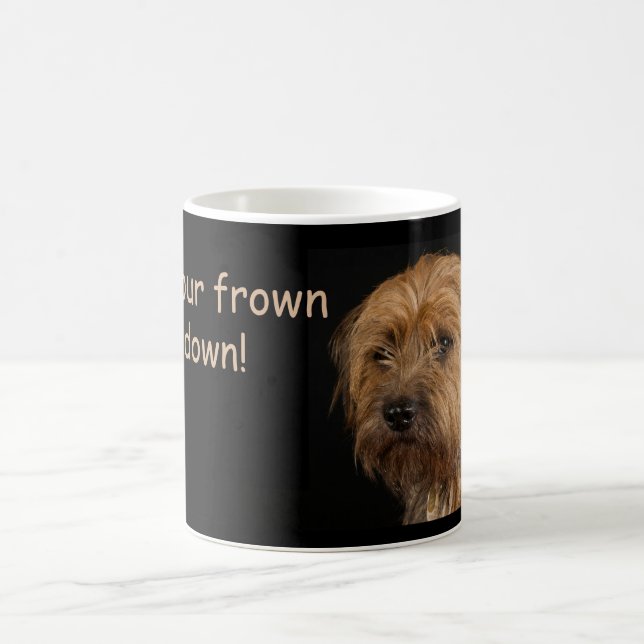 Grenzterrier-Hundeweiße Tasse, Tasse (Mittel)