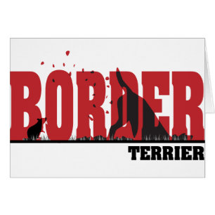 Grenzterrier-Silhouette