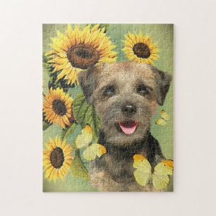 GrenzTerrier-Sonnenschein-Puzzlespiel Puzzle