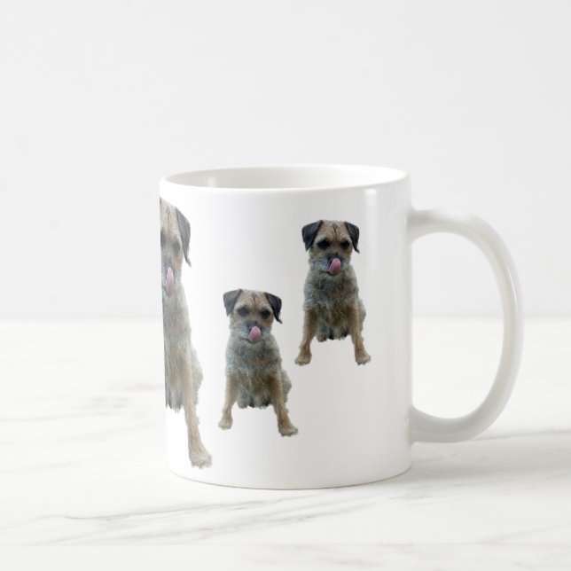 Grenzterrier-Tasse Kaffeetasse (Rechts)