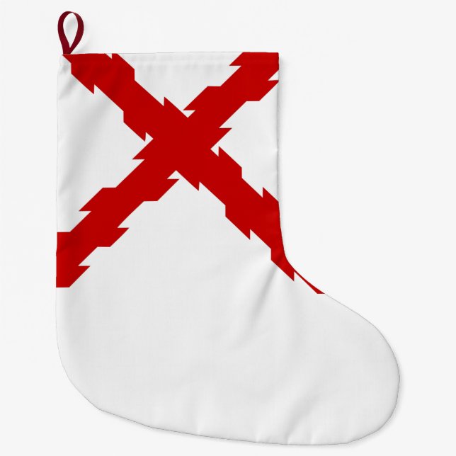 Grenzübergang Burgund Großer Weihnachtsstrumpf (Vorderseite)