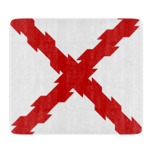 Grenzübergang Burgund Schneidebrett