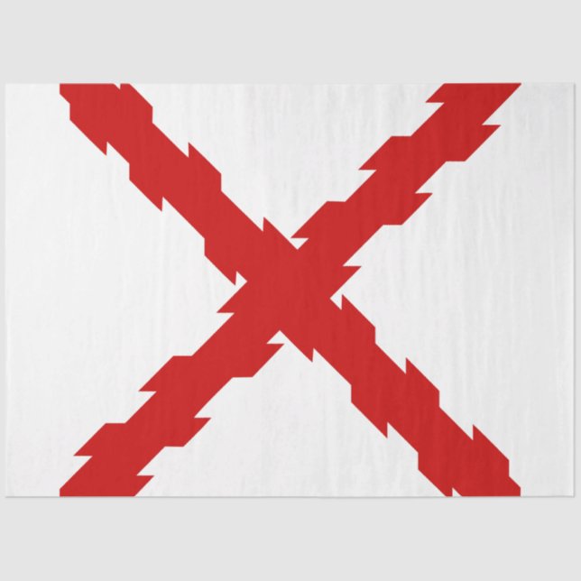 Grenzübergang Burgund Seidenpapier (Vorderseite)