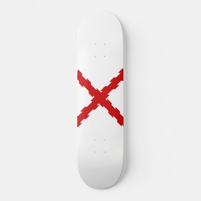 Grenzübergang Burgund Skateboard (Vorderseite)