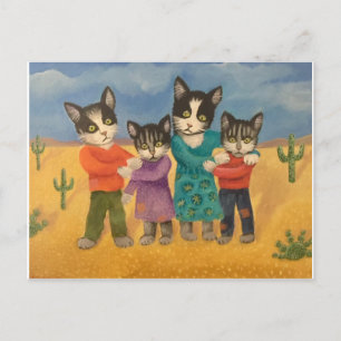 Grenzüberschreitung Postkarte