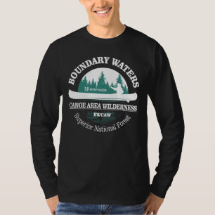 Grenzwasser Kanuweg Wildnis T-Shirt