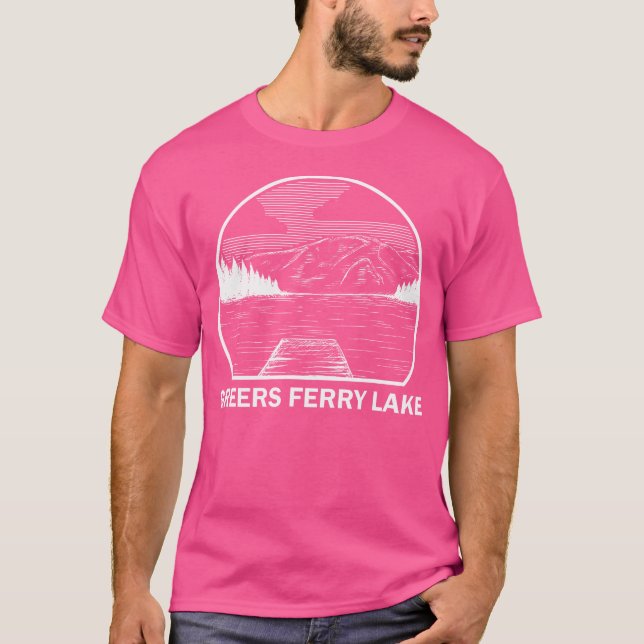 Grery Ferry Lake Arkansas Funny Fishing Camping S T-Shirt (Vorderseite)