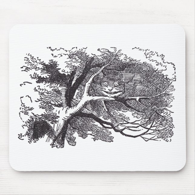 Greshire-Katze Mousepad (Vorne)