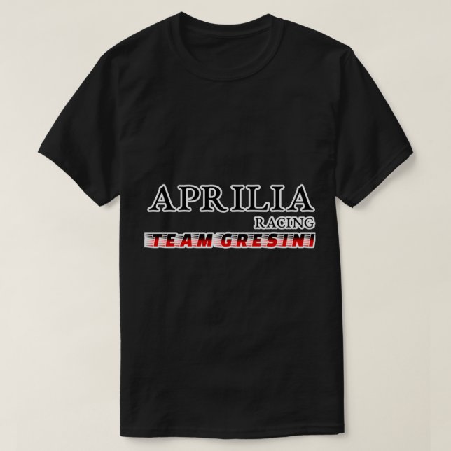 Gresini-Team im Apriliensport T-Shirt (Design vorne)