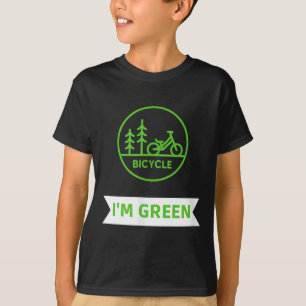 Greta Fahrrad Naturschutz Umweltschutz T-Shirt