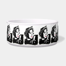 Greta in Black and White Napf