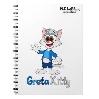 Greta Kitty Notizblock