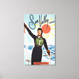 Gretchen Fraser Advertisement Poster Leinwanddruck