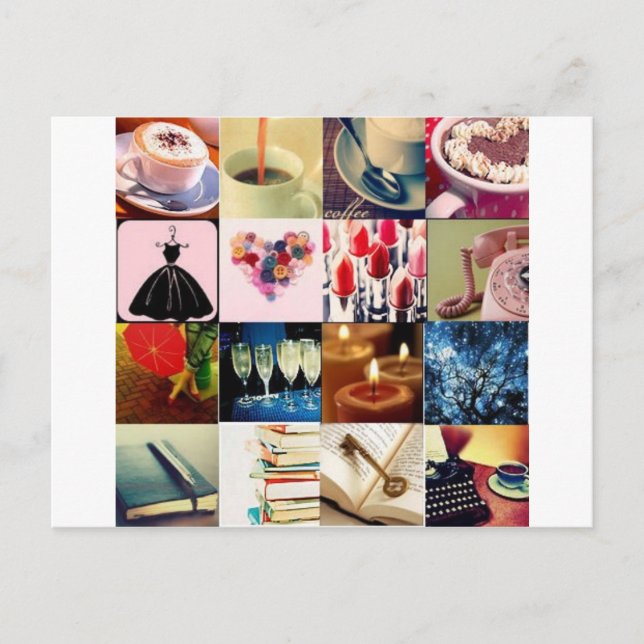 Gretchen Tasse Postkarte (Vorderseite)