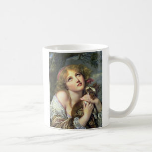Greuze Papillon/Phalene Fidelity Tasse