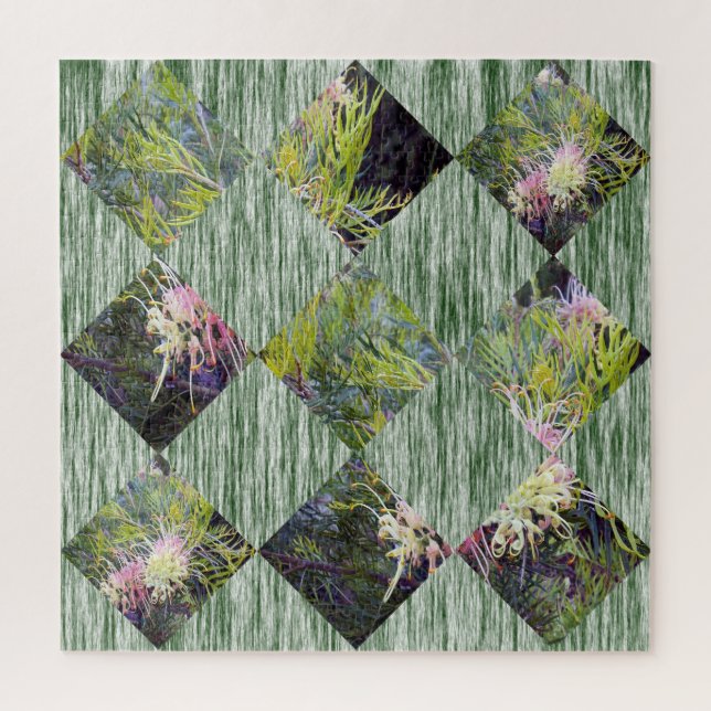 Grevillea: Die Diamantenmuster der Natur umsetzen, Puzzle (Vertikal)