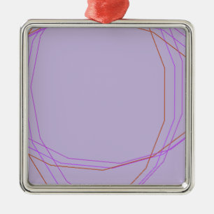 grey 8297 abstract art silbernes ornament
