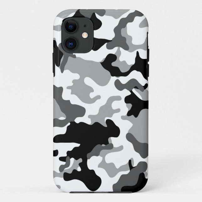 Grey Camo iPhone 5 Case (Rückseite)