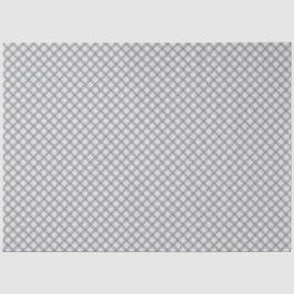 Grey Gingham Tissue Paper Seidenpapier