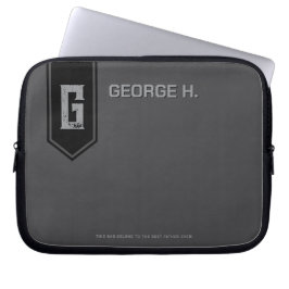 Grey Laptop Case for Man