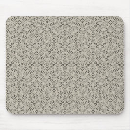 Grey minimalist Penrose geometric design desk mat Mousepad