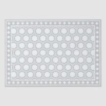 Grey Modern Bone Inlay Decoupage Paper