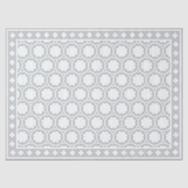 Grey Modern Bone inlay Decoupage Paper Seidenpapier