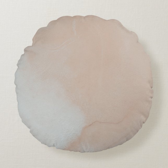 Grey Rundes Kissen (Vorderseite)