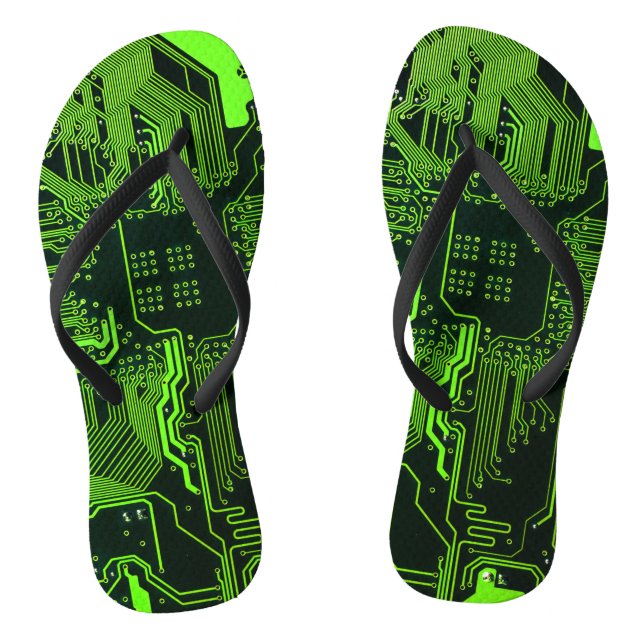 Grey-Schalttafel für Nerd-Leiterplatten Flip Flops (Fußbett)