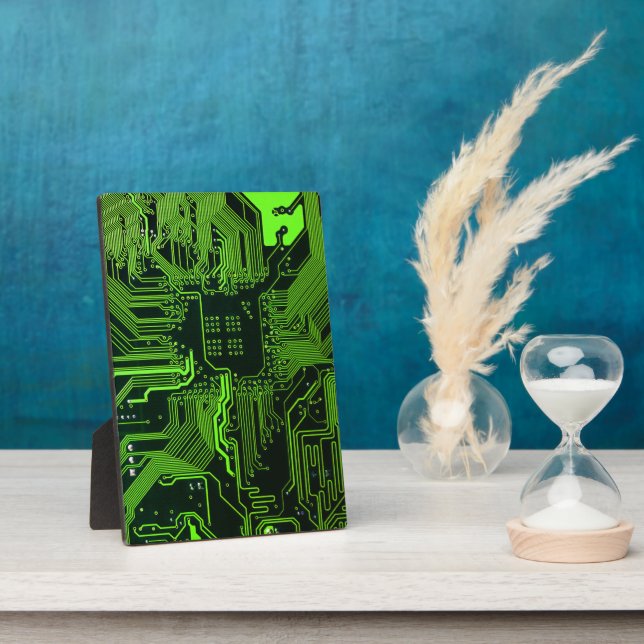 Grey-Schalttafel für Nerd-Leiterplatten Fotoplatte (Seite)