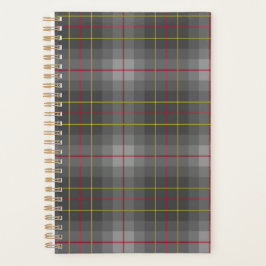 Grey Tartan Planner Planer