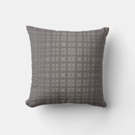 Grey tonal modern throw pillow kissen