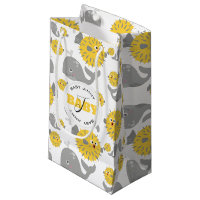 Grey Whale & Blowfish Cartoon Baby Monogram