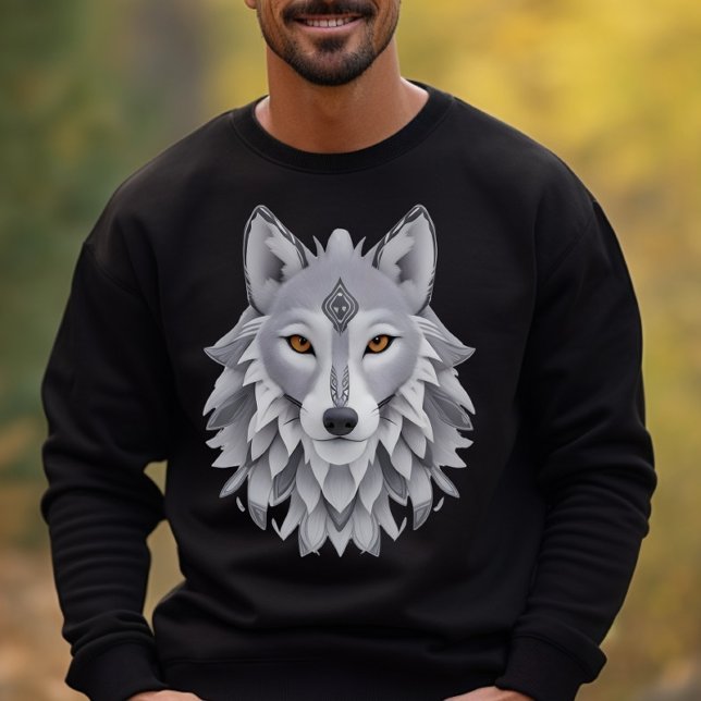 Grey Wolf, Sweatshirt (Von Creator hochgeladen)