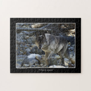 Grey Wolf Wild Animal Puzzle