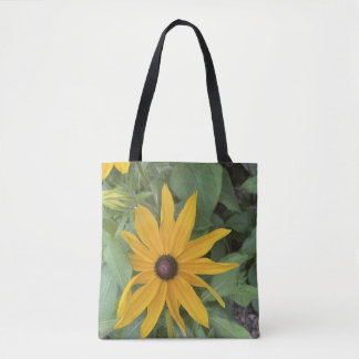 greyforaday Yellow Floral Tote