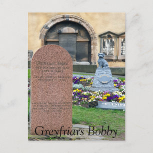 Greyfriars Bobby, Edinburgh Postkarte