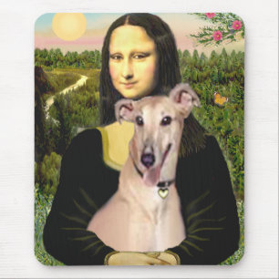 Greyhound 2 - Mona Lisa Mousepad
