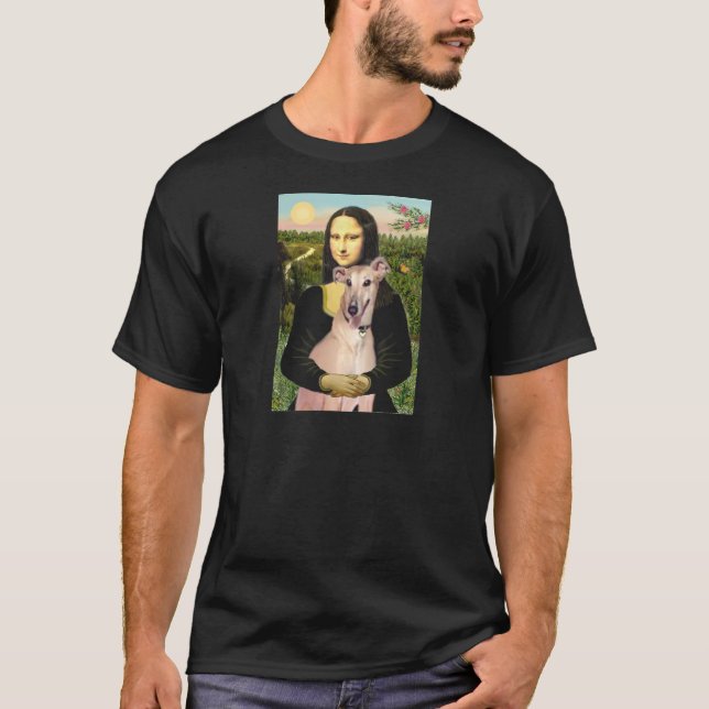 Greyhound 2 - Mona Lisa T-Shirt (Vorderseite)