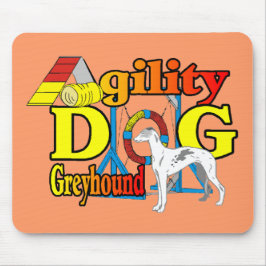 Greyhound_Agility Mousepad